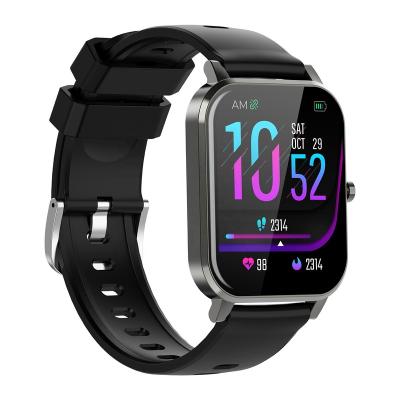 China Hot sale touch screen smartwatch women men sport smart fitness tracker oxygen SP02 blood pressure watch smart bracelet for sale