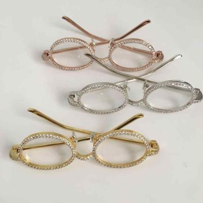 China Fashion Sunglasses Customized Glasses Hip Hop Real Diamond Iced Out Glasses Missnaite DEF VVS1 Sunglasses Men for sale