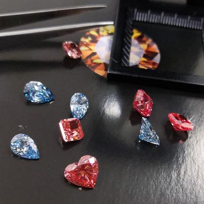 China Jewery-Making Intense Fancy Diamond Loose Fancy Colors and Shapes Available For Fine Jewelry Making for sale