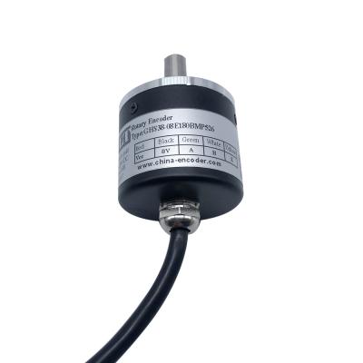 China Speed ​​or Position Sensor CALT GHS38-06E600BMP526 600ppr Solid Shaft Wired Rotary Encoder Feedback Incremental Encoder for sale