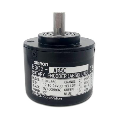 China E6C3-AG5C Rotary Speed ​​or Position Sensor Encoder 256ppr 360ppr 720ppr 1024ppr Absolute Gray Code Encoder for sale