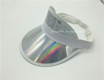 China Wholesale Hot Selling Plastic UV Visor Cap PVC Character Protection Sun Visor Hat for sale