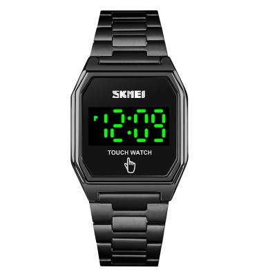 China skmei 1679 luxury unisex digital relogio stainless steel watches mens watches moq stainless steel day/date low for sale