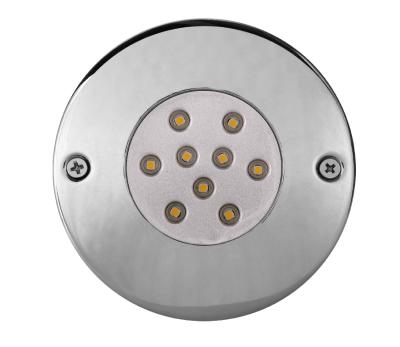 China Swimming Pool Surface Mounted Swimming Pool Light Stainless Steel LED Underwater Light for sale