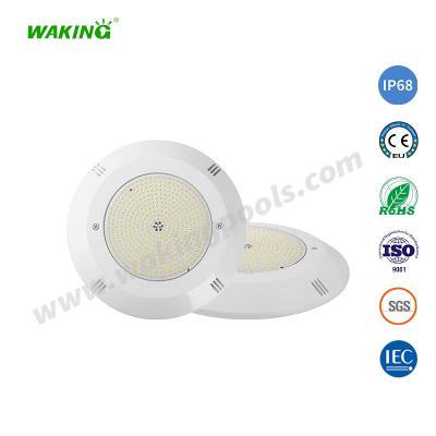 China Swimming Pool ABS LED Pool Light Waterproof IP68 Resin Filled Par56 Flat LED Pool Light for sale