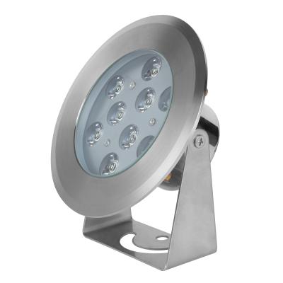 China IP68 Waterproof LANDSCAPE Warm White Color LED Underwater Spotlight for sale