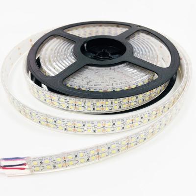 China LANDSCAPE High Brightness 12V Led Flexible Strip Light Kit SMD2835 240leds Multimeter Wire Rope Lighting IP68 for sale