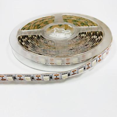 China LANDSCAPE Blue Light IP20 5V 60 LED Multimeter Wire Strip SMD5050 10mm Flexible PCB Led Strip Light With CE Rohs for sale