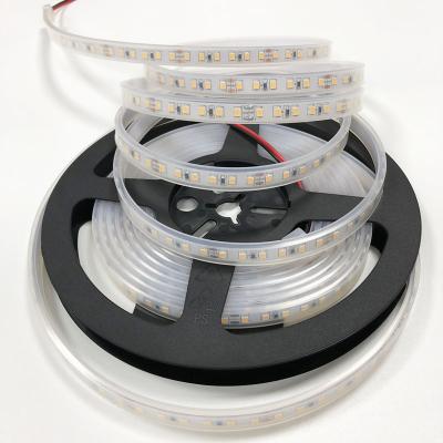 China LANDSCAPE 24V SMD2835 120 LED Per Wire Multimeter Flexible Strip Light Silicon Tube IP65 10mm Waterproof Warm White Decoration Lighting for sale