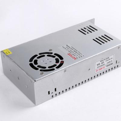 China LED Switch Power Supply 400W Led Transformer 12V 33A S-400-12 Switch Power Supply for sale