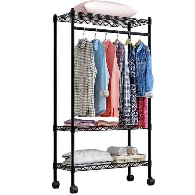 China Convertible Wholesale bedroom removable free standing coat rack parts stand clothes hanger with hooks for sale