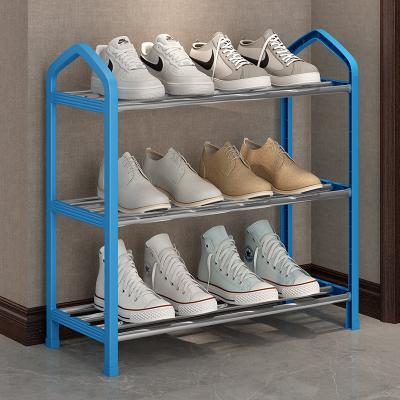 China Modern Customization Entryway Shoe Storage Rack Metal Shoe Organizer Cabinet Shoe Rack for sale