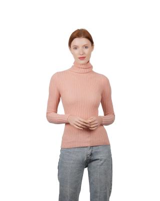 China 100% Thin Plain Color Cashmere Turtle Neck Women Anti-wrinkle Sweater, Winter Warm Cashmere Pullover for sale