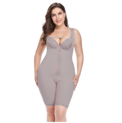 China Hot Selling New Antibacterial Collection Women Plus Size Shaper, V Neckline Shaper Rompers, Women Plus Size Corset Waist Shaper for sale