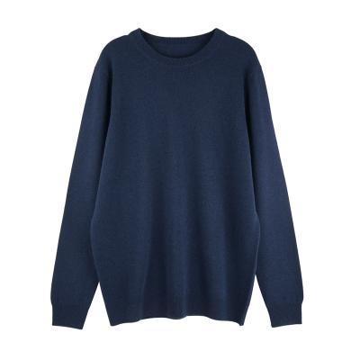 China Anti-pilling men around the neck 100% cashmere sweater for winter for sale