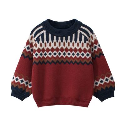 China new style Anti-wrinkle baby kids sweaters spring winter loose cotton casual gilrs pullover knitted sweaters for sale