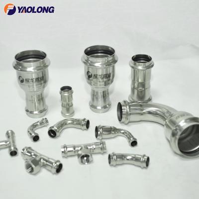 China 11850 Food Grade Stainless Steel Dairy Pipe And Sanitary Fittings Reducing for sale