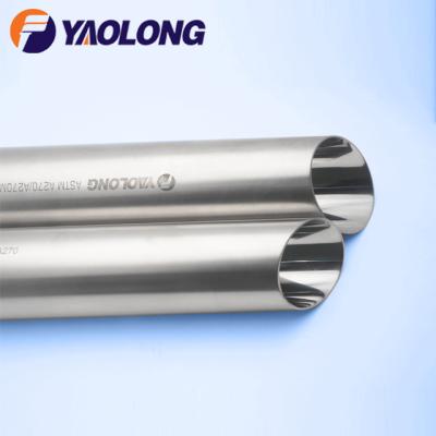 China For Sanitary Processes 304 Welded Sanitary Water Supply Pipe Stainless Steel Sanitary Tubing for sale