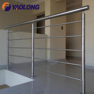 China Customized Round Square Stainless Steel Tube Railing Balustrade Rectangular Ornamental Pipe for sale