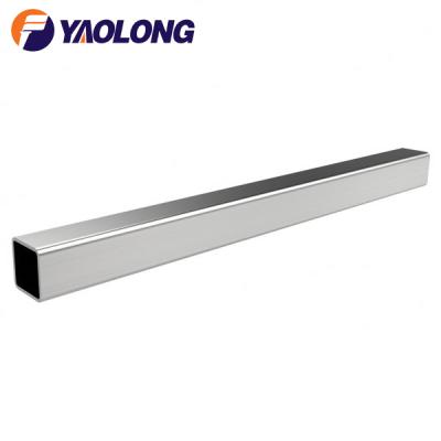 China Customized 304 316L Welded Stainless Steel Square Tube Railings Price for sale