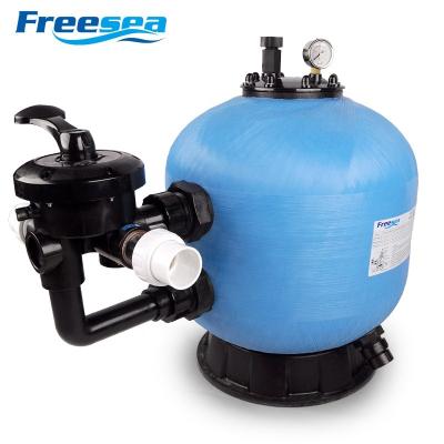 China Hotels Technology Multi Top Mount Purge Sand Filter Fiberglass Top Mount Swimming Pool Quartz Sand Filter for sale