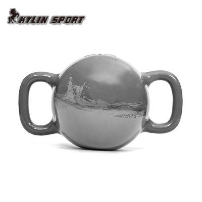 China Universal Adjustable Water Filled Kettlebell Tool Exercise Kettle Bells Kettle Plastic Kylinsport Plastic Sports for sale