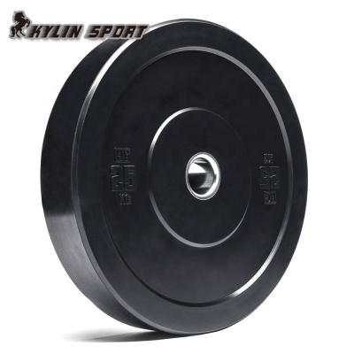 China Kylinsport Universal Weights Olympic Bumper Plates Cheap Rubber Bumper Plates for sale