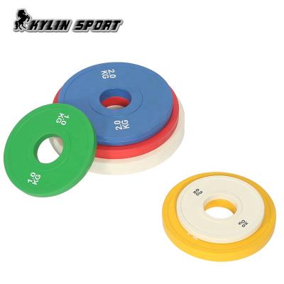 China Universal Kylinsport Hot Selling Rubber Coated Partial Weight Plates for sale