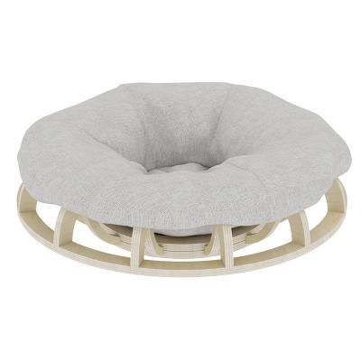 China Factory Direct Viable Wholesale Soft Washable Comfortable Round Luxury Pet Cat Bed And Dog Bed for sale