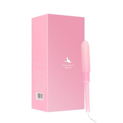 China Compact High Quality Super Absorbent Female Tampon Net Point Disposable Vaginal Tampons for sale