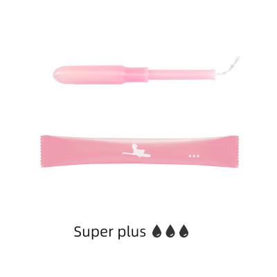 China Private Label Compact Organic Cotton Tampon Disposable Tampons For Menstruating Women Bulk Tampon for sale