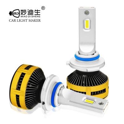 China Super Bright High Power Canbus Fan Cooling Auto Lighting System 120W H11 Led Light Custom Car Headlights Led Headlight Universal for sale