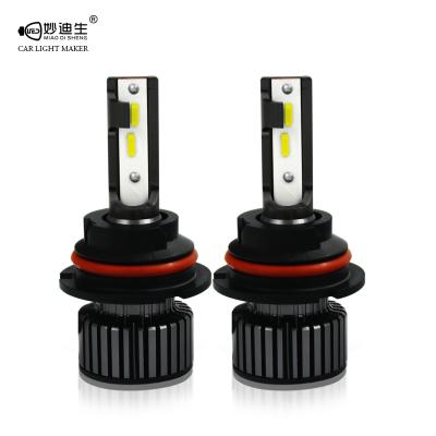 China R9 9004 50W 6000LM High Brightness For BMW e39 For VW Polo LED Headlight Car Light Bar Headlights Universal for sale