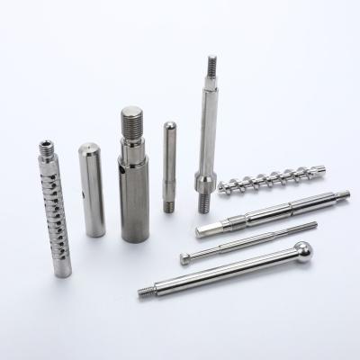 China Composite Shaft Aluminum Stainless Parts High Demand Precision CNC Machining Thread Machining Custom Lathe-Milling Services for sale