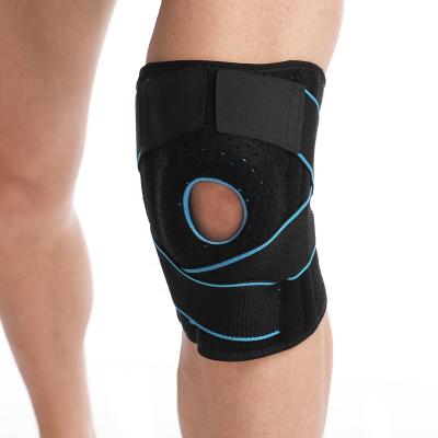 China Wholesale Breathable Adjustable Elasticity Volleyball Manufacture Knee Protector Knee Sleeve Weightlifting Weightlifting Knee Support Belt for sale