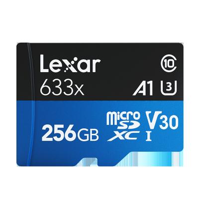 China TF for Phone/Tablet PC/Camera/DVR/GPS Original C10 U3 U1 Flash Card 100% Lexar 256GB 512GB 64GB 32GB 128GB Mic Card 633X TF for Phone for sale