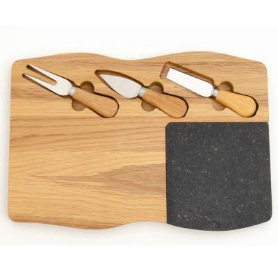 China High Quality Durable Type Viable Slate Wooden Cheese Board Mini Cheese Board Cutting Plates for sale