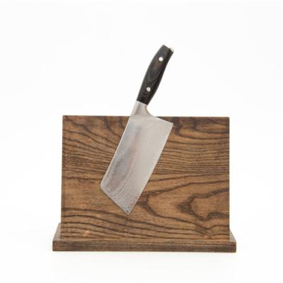 China Good Quality Durable Engrave Or Customized Wooden Knife Holder Universal Knife Holder for sale