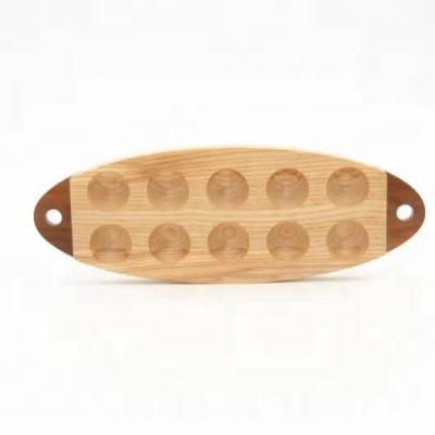 China High Standard Function Good Quality Sleek Edge Bowl Name Plate Viable Smooth Wooden Rectifier for sale