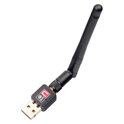 China 150Mbps Hot Selling Detachable Antenna MT7601 USB Wifi Adapter Wireless Network Desktop Receiver for sale