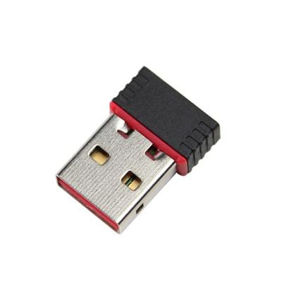 China Desktop High Quality Wireless 150Mbps Mini USB Adapter MT7601 Wifi Network Card for sale