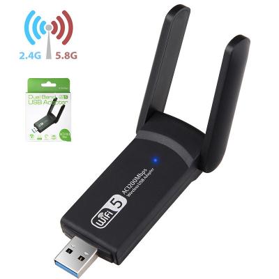 China New Arrival 1200Mbps 2.4Ghz/5.8Ghz Wifi Desktop/Laptop Dual Band Adapter For Desktop Laptop for sale