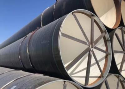 China Q235 SSAW Steel Pipe 3PE Coated for Oil Construction Projects for sale