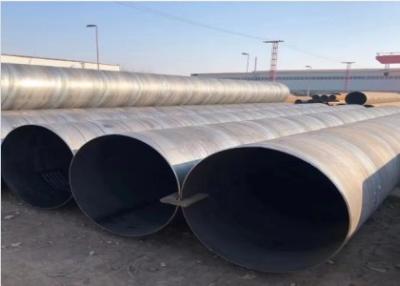 China Grade Cold Rolled Steel SSAW Steel Pipe Q235 Q345 Ss400 Strong Hardness for sale