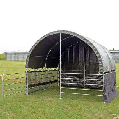 China UV-Resistance Fireproof Outdoor Portable Livestock Shelter Waterproof For Wind Proof for sale