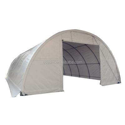 China UV-Resistant Car Awning Tent Roof Frame Teel Covers PE PVC Steel Frame Outdoor Tent for sale