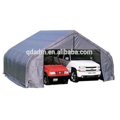 China Peak Double Door Garage Parking Lots Tent Top Canopy for sale