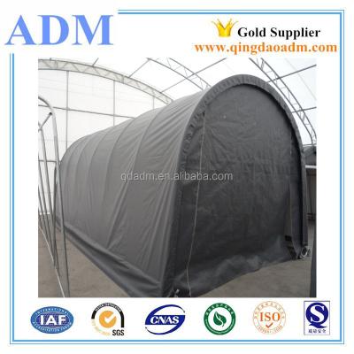 China Mobile Round Lid Garage Car Tent Shed for sale