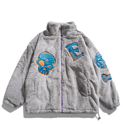 China BILLIONS Reversible Sherpa Fleece Jacket For Men Women Winter Fleece Jacket Unisex for sale