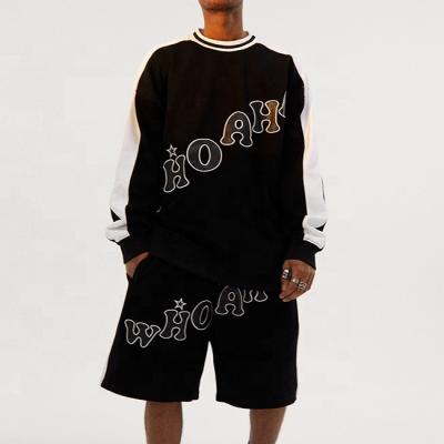 China BILLIONS Breathable Custom Logo Jogging Shorts Sets For Mens Sweatshirt Shorts Set for sale